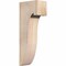 Ekena Millwork Del Monte Smooth Corbel, Douglas Fir, 5 1/2"W x 10"D x 26"H COR06X10X26DEL00SDF - alternate 1